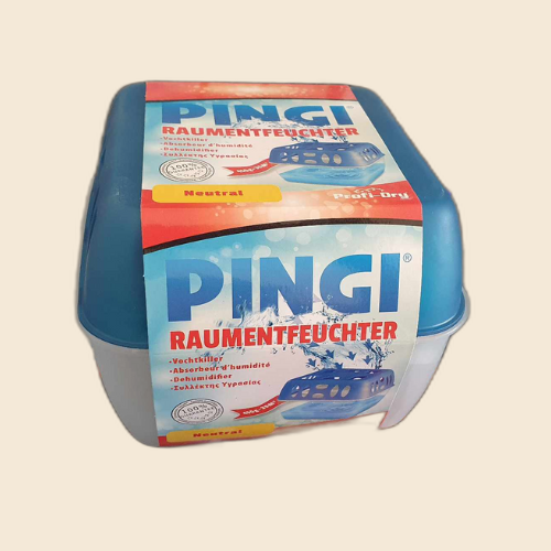 PINGI Absorbeur d'Humidité Réutilisable + Recharge